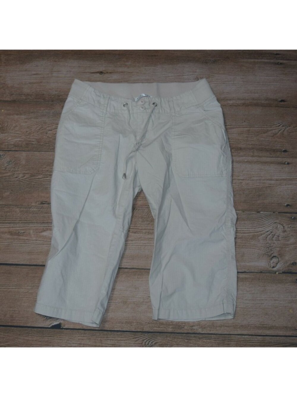 Motherhood Maternity Women's Sz M Khaki Capris